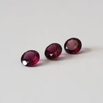  Rhodolite Garnet | Untreated Garnet | Round Cut | Reddish Purple | 5.5mm 