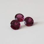  Rhodolite Garnet | Untreated Garnet | Round Cut | Reddish Purple | 5.5mm 