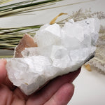 Heulandite on Apophyllite Cluster Crystal | 412 gr | Jalgaon India
