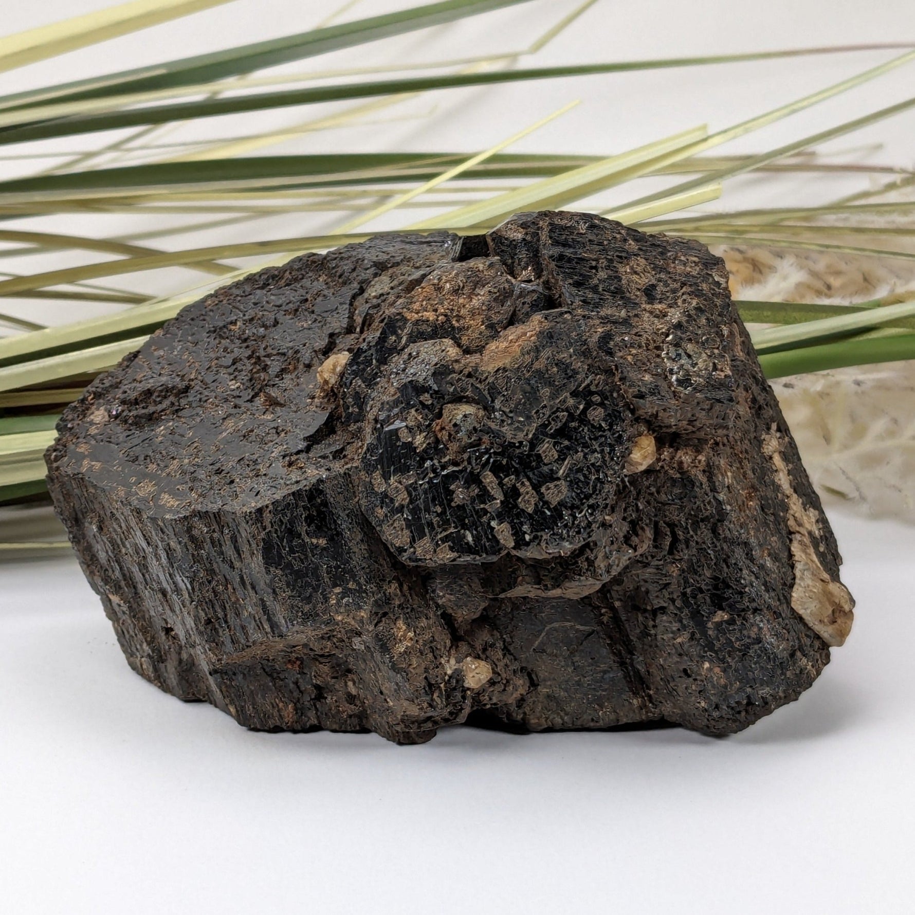 Natural Hornblende | Raw Crystal | 873 grams | Tory Hill, Ontario Canada