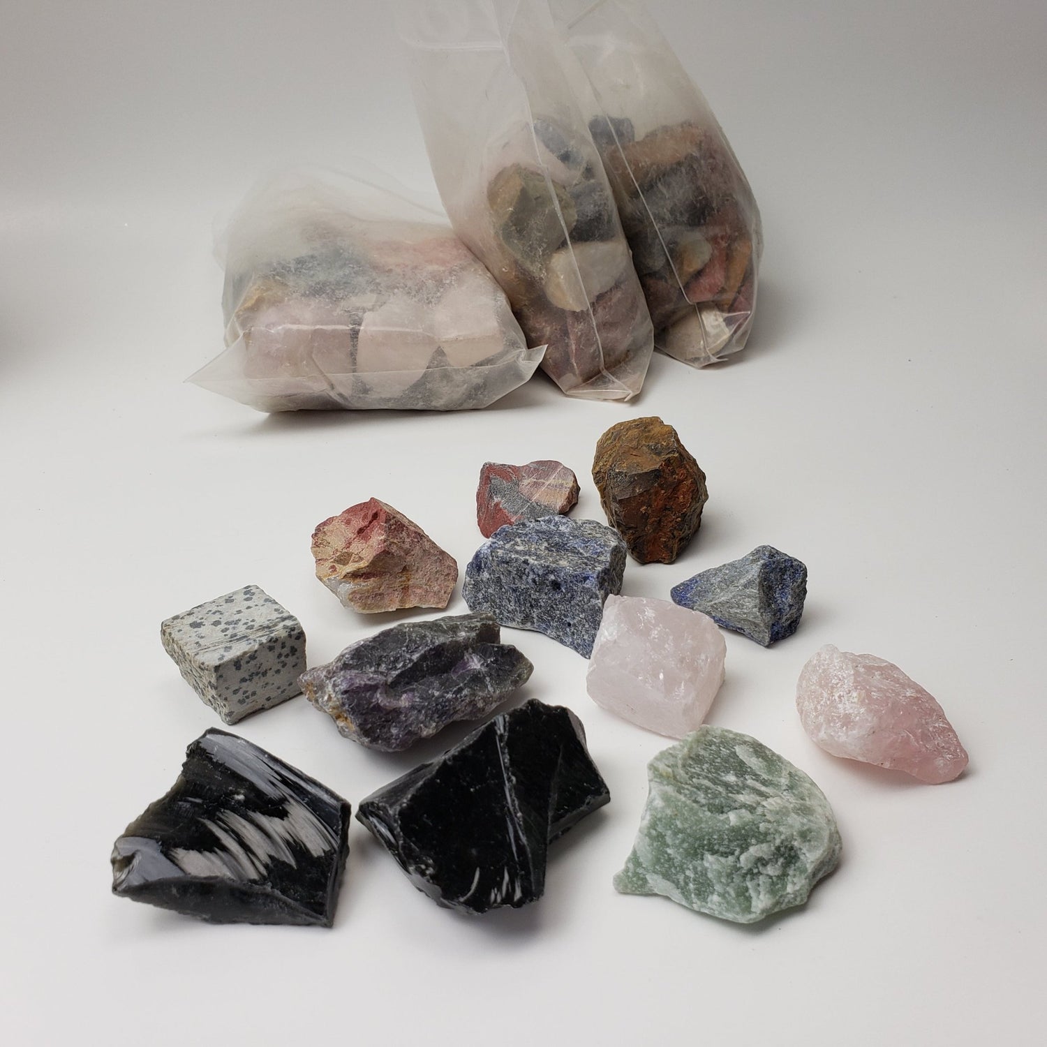 Rock Tumbler Madagascar Mixed Rocks Refill Kit |Gemstones and Rocks for Tumbling | 4 Pounds