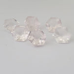  Rose Quartz | 6 Piece Lot | Hexagon Cut | 8.6mm 13.81ct | Madagascar 