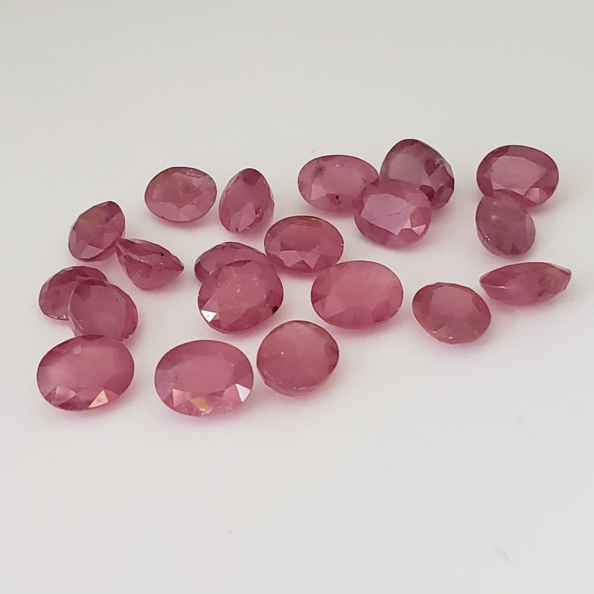  Ruby | Oval Cut | Light Red | 9x7mm | Madagascar 