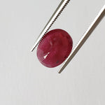  Ruby | Oval Cut | Red | 11x8.6mm 4.91ct | Madagascar 