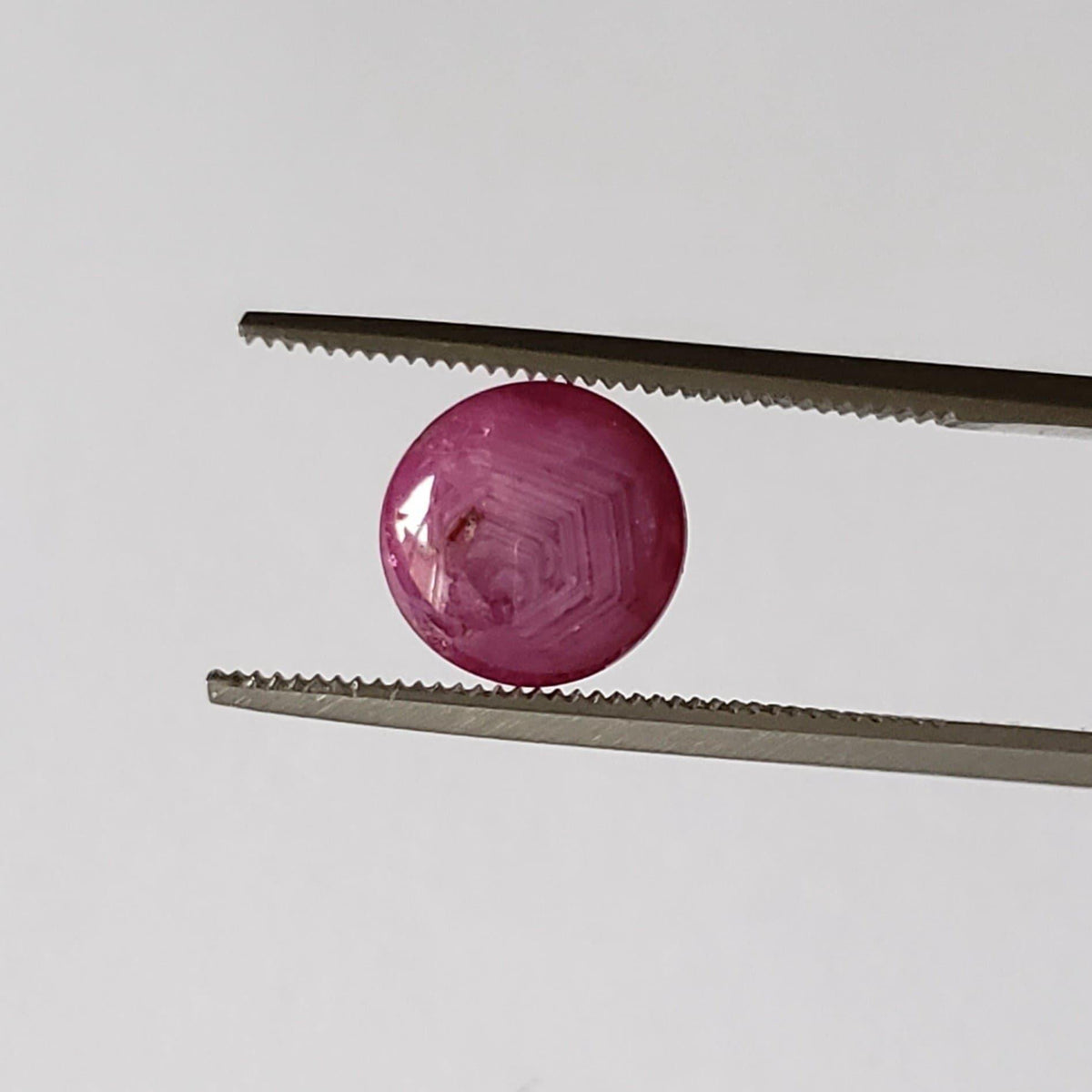  Ruby | Round Cabochon | Pigeon Blood | 8mm 3.9 Ct 