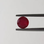  Ruby | Round Cut | Pigeon Blood Red | 6mm 