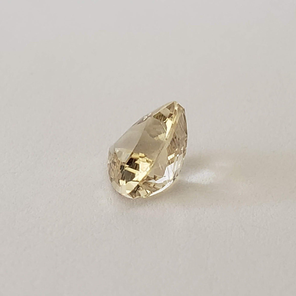  Rutile Scapolite | Trilliant Cut | Yellow | 9mm 