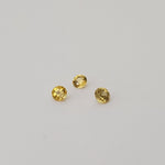  Sapphire | 3 Piece Sapphire Parcel | Round Cut | Canary Yellow | 2.2 - 2.4mm 