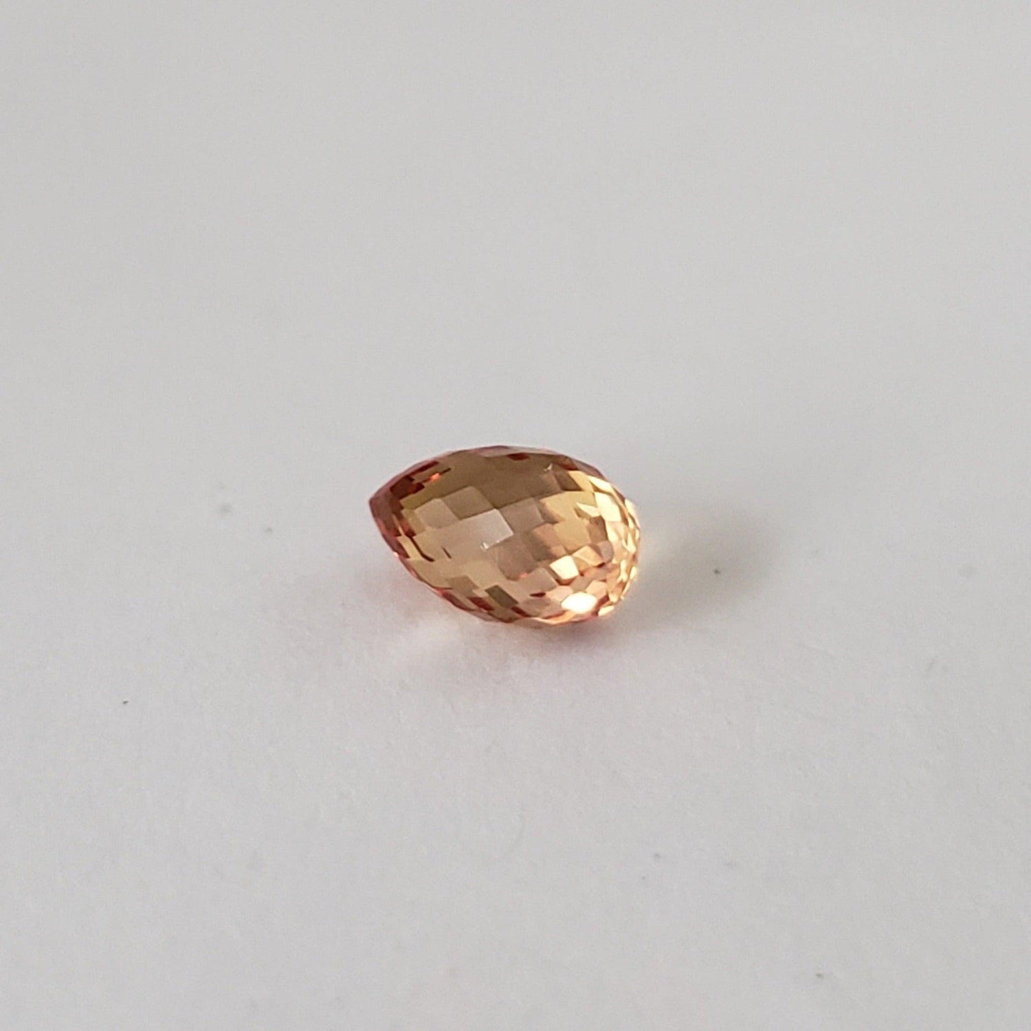 Sapphire | Briolette | Golden | 6.2x4mm | .93ct