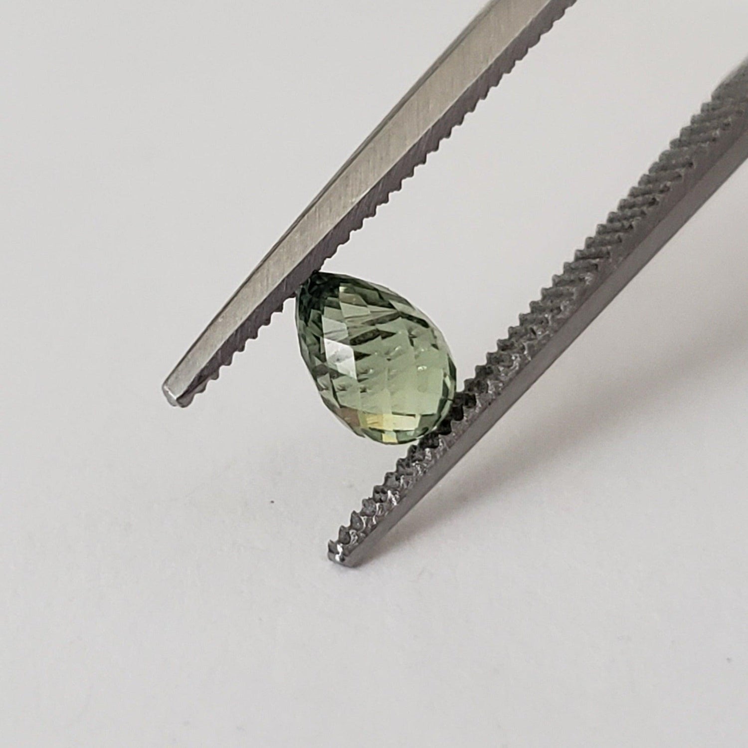 Sapphire | Briolette | Green | 5.9x3.8mm | .83ct