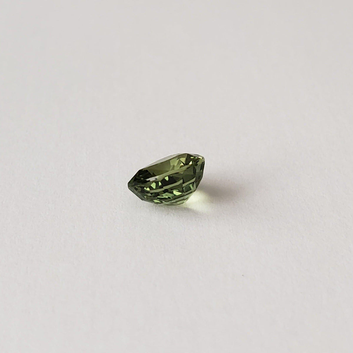 Sapphire | Heart Shape Cut | Lime Green | 6.5mm 1.40ct