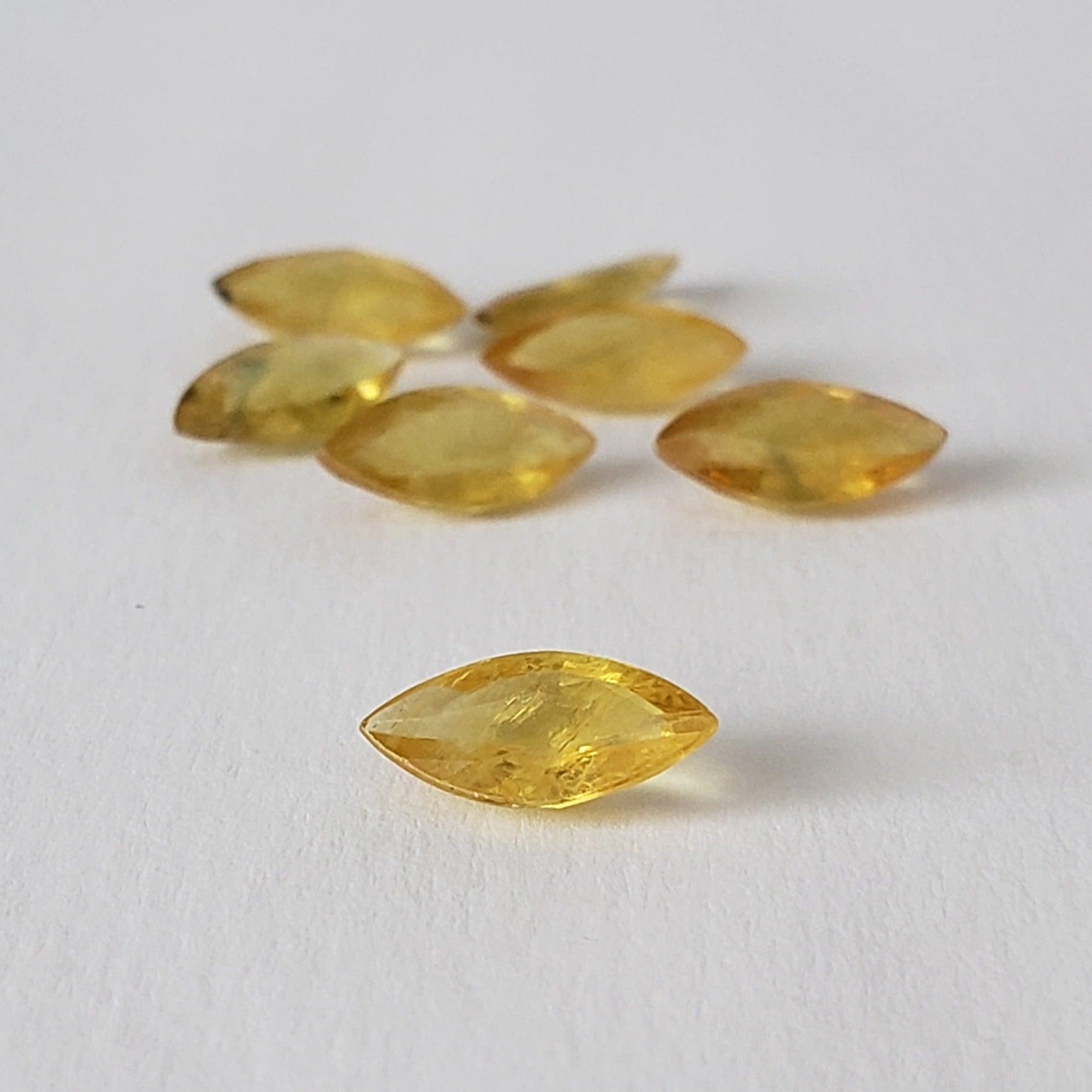 Sapphire | Marquise Cut | Yellow | 10.5x5.5mm