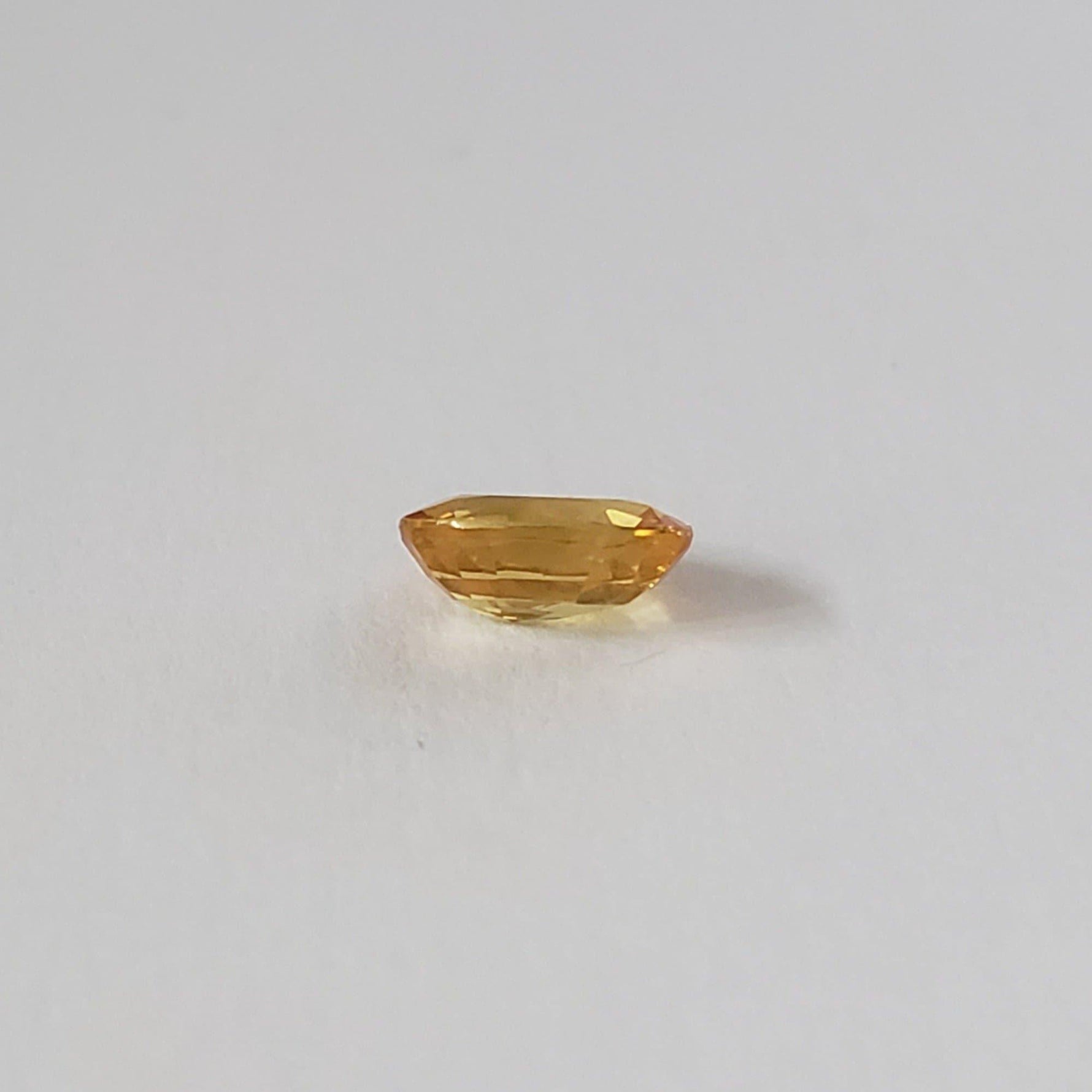 Sapphire | Oval Cut | Canary Yellow | 6x5mm 0.75ct