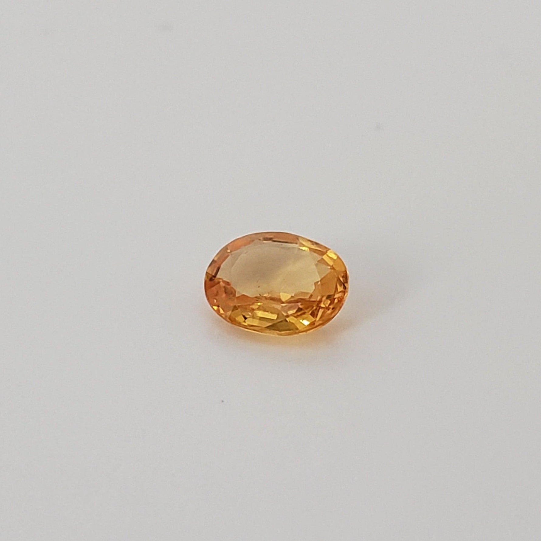 Sapphire | Oval Cut | Golden Yellow | 6x5mm 0.75ct