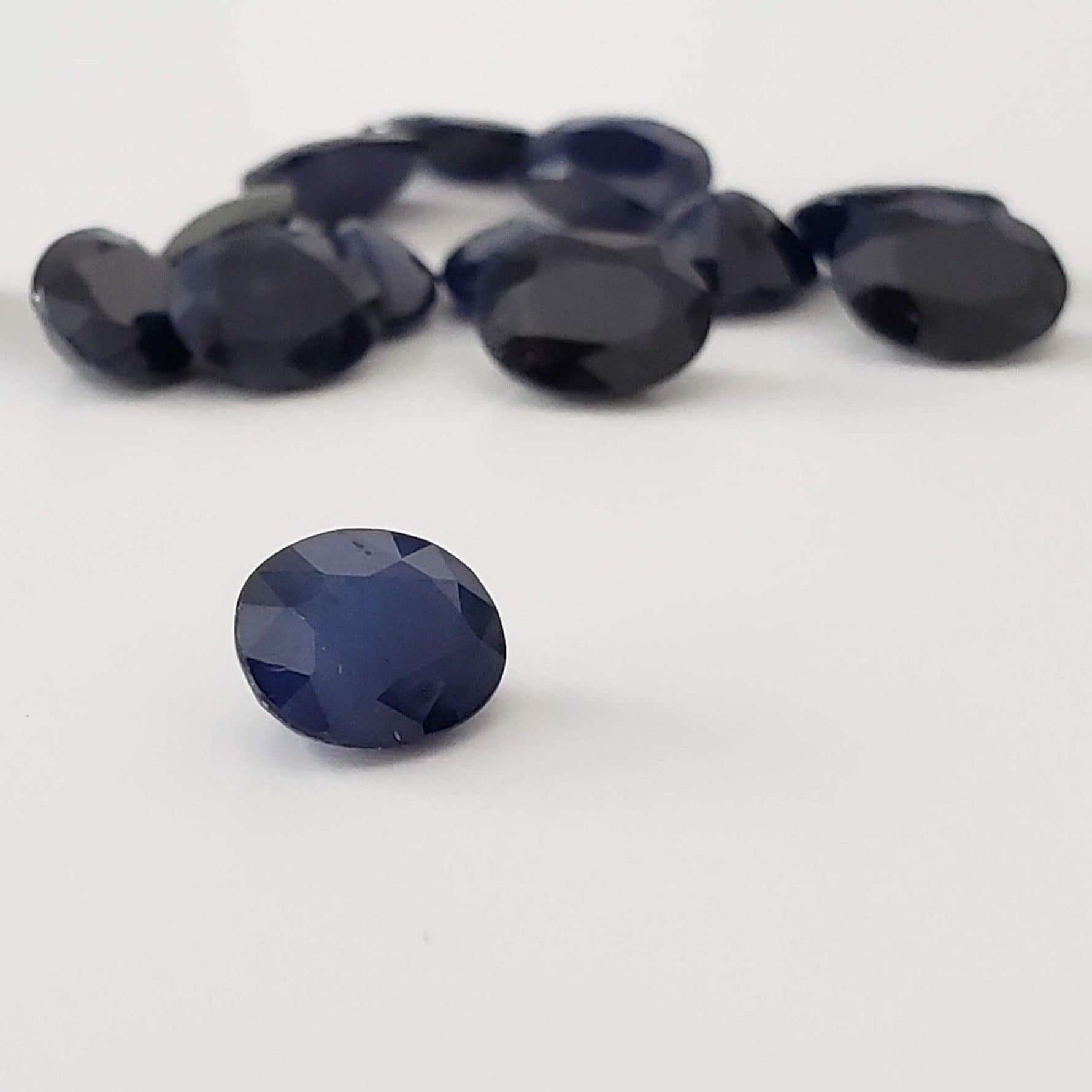 Sapphire | Oval Cut | Midnight Blue | 9x7mm | Madagascar