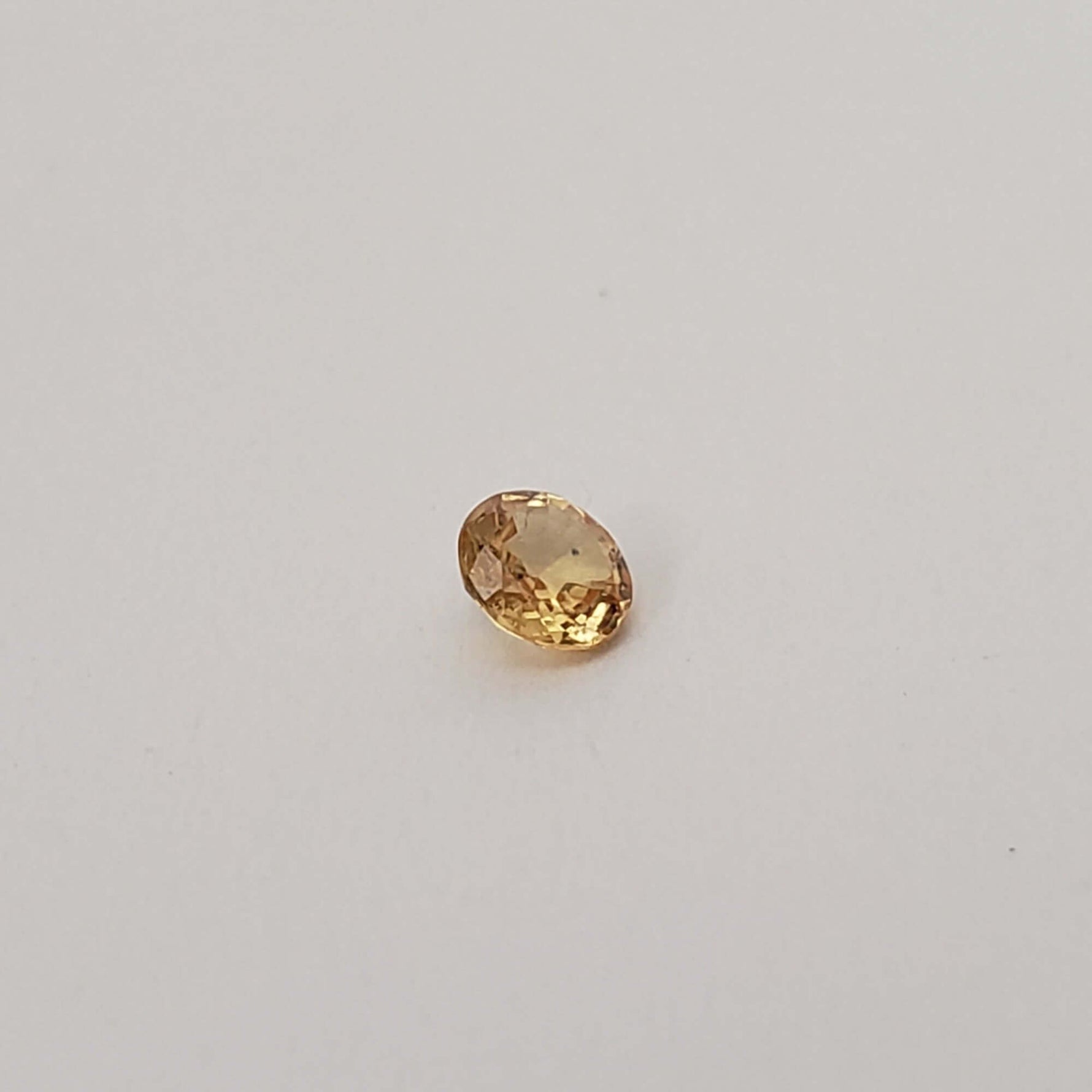  Sapphire | Round Cut | Canary Yellow | 3.5 mm 