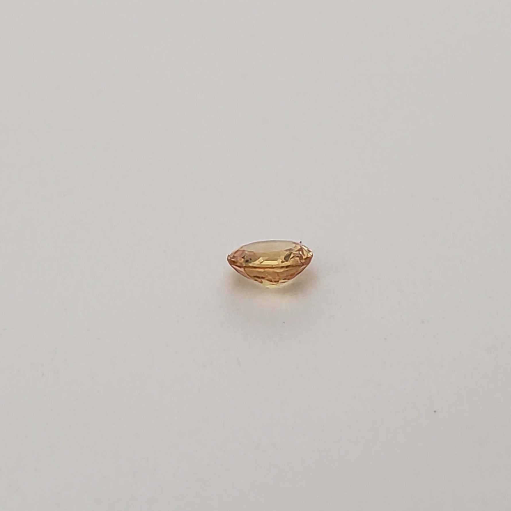  Sapphire | Round Cut | Canary Yellow | 3.5 mm 