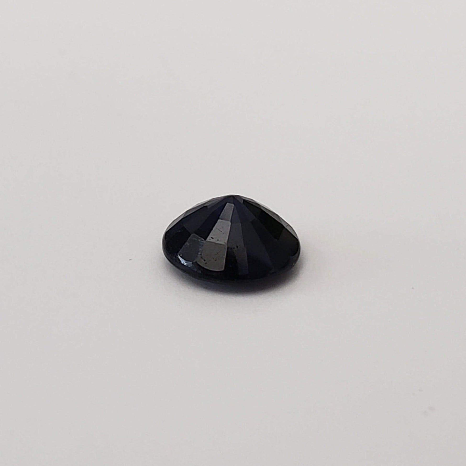  Sapphire | Round Cut | Midnight Blue | 8mm | Madagascar 