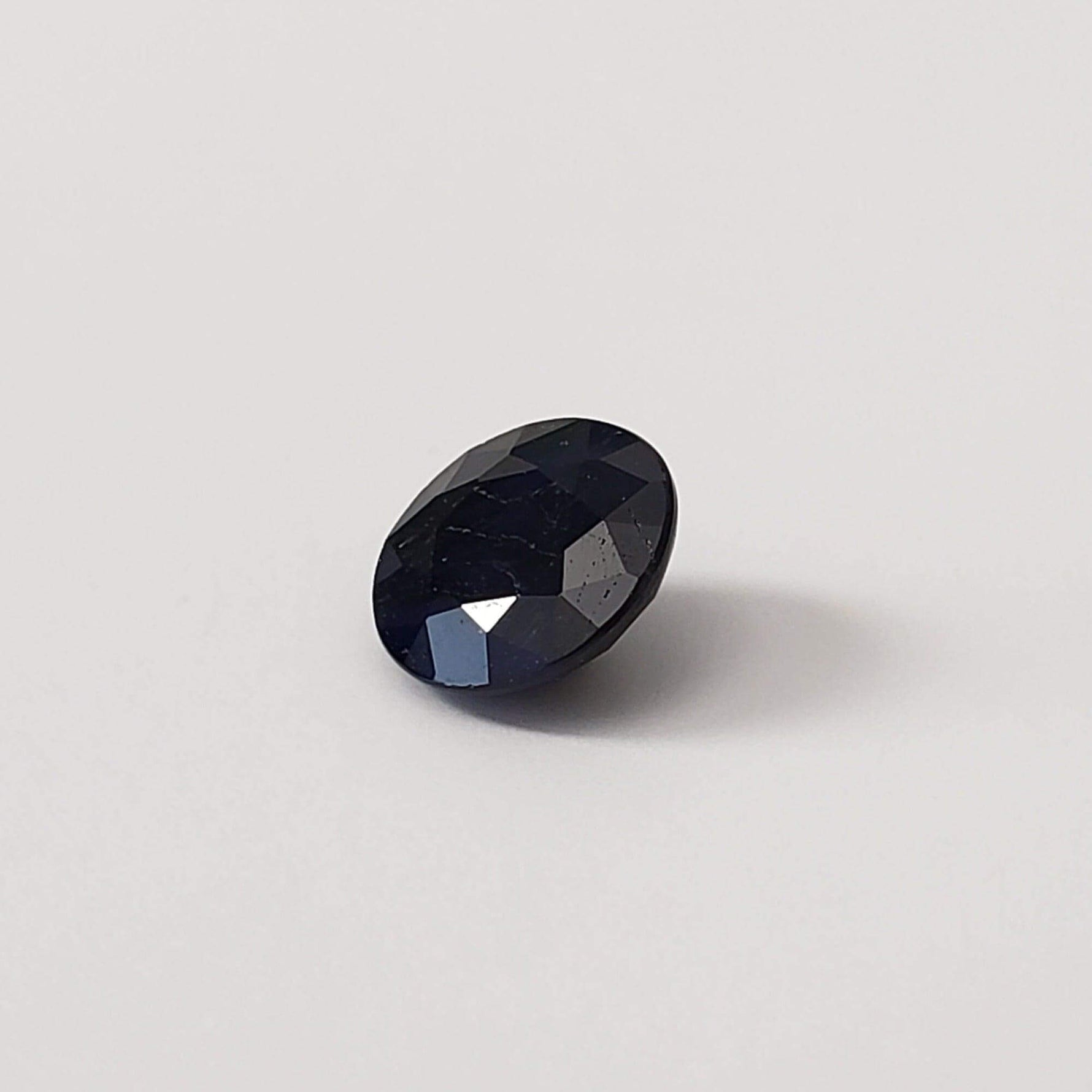  Sapphire | Round Cut | Midnight Blue | 8mm | Madagascar 