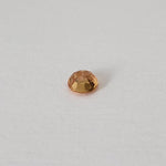  Sapphire | Round Cut | Orange Gold | 3.5mm .25ct 