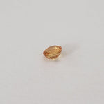  Sapphire | Round Cut | Orange Gold | 3.5mm .25ct 