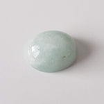  Silky Aquamarine | Oval Cabochon | Light Blue | 12X9.7mm 5.1ct 