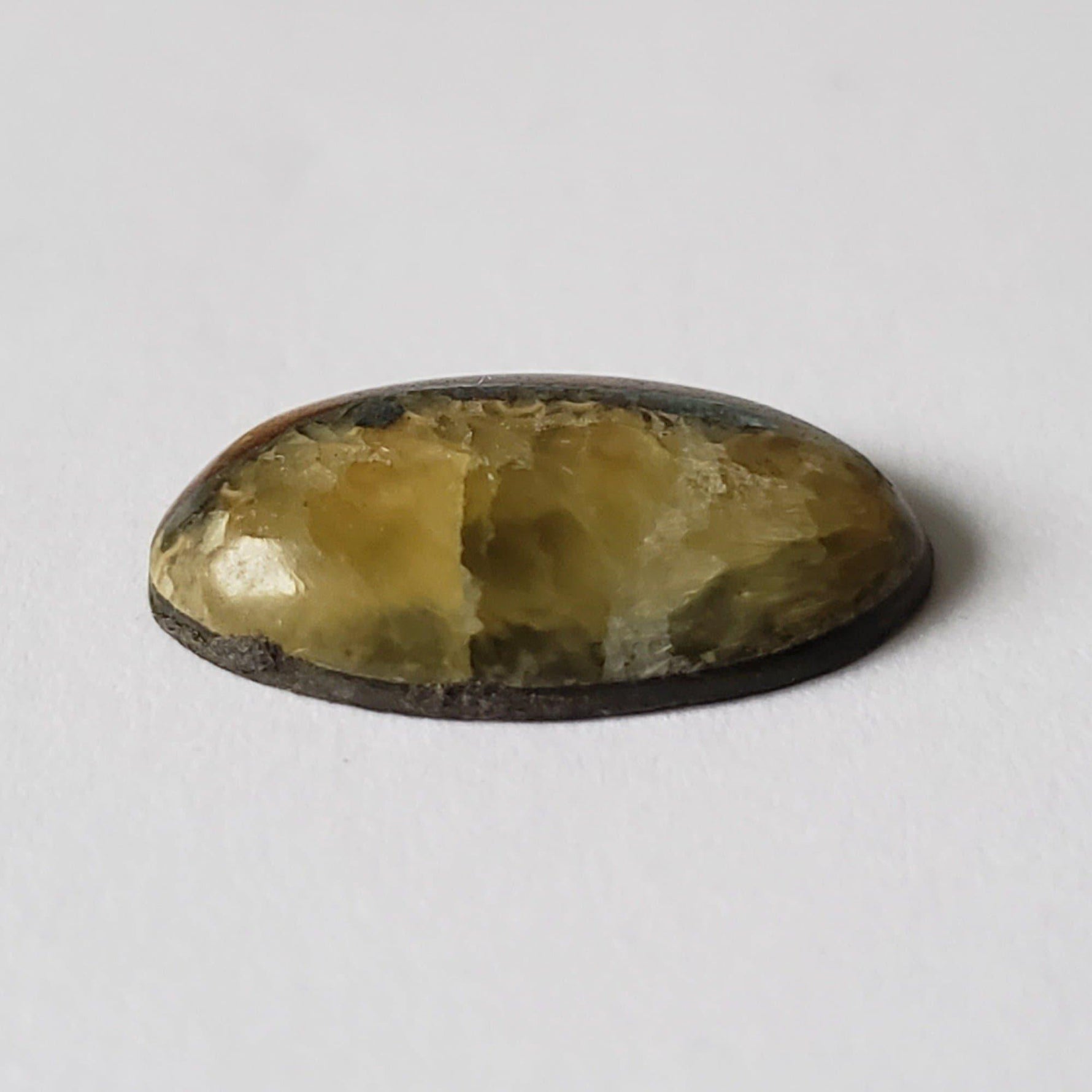 Simbircite | Oval Cabochon | Rare Amber | 18.2x10.8mm 6.14ct