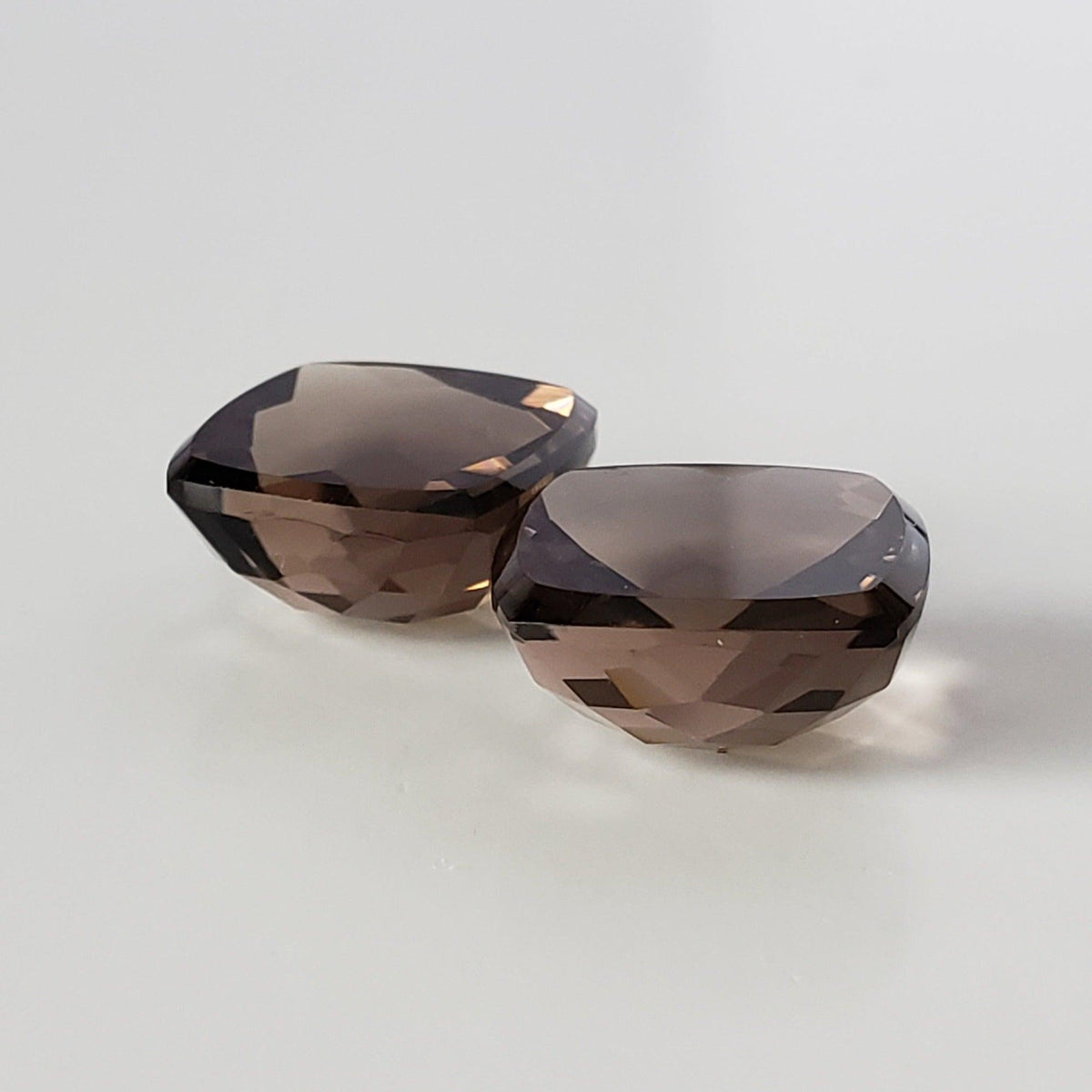 Smoky Quartz | Antique Cushion Checkerboard | 16mm