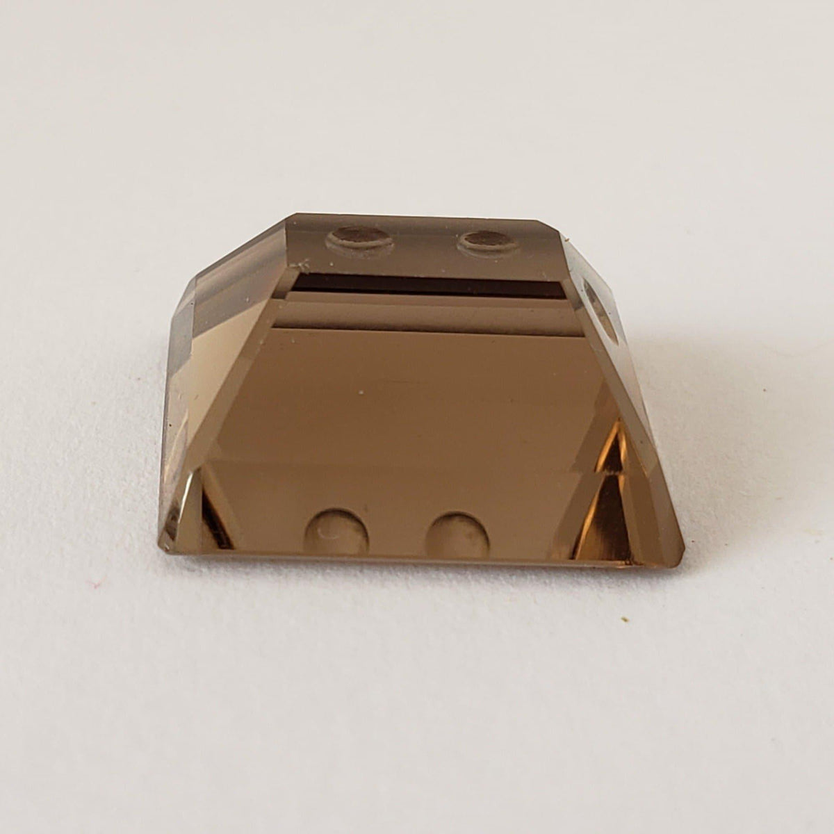 Smoky Quartz | Laser Cut Baguette | 14x12.5mm 9.42ct