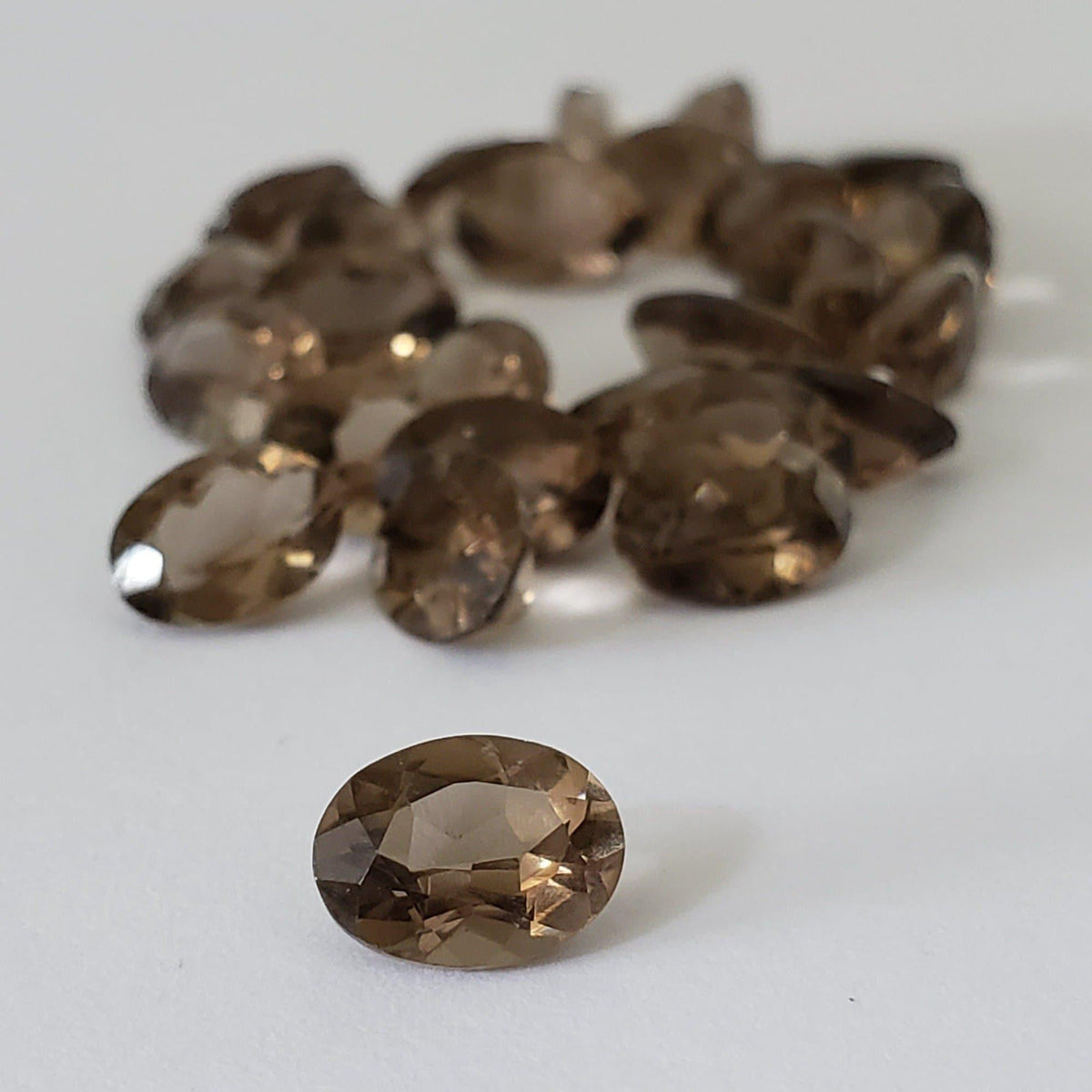  Smoky Quartz | Oval Cut | 8x6mm 