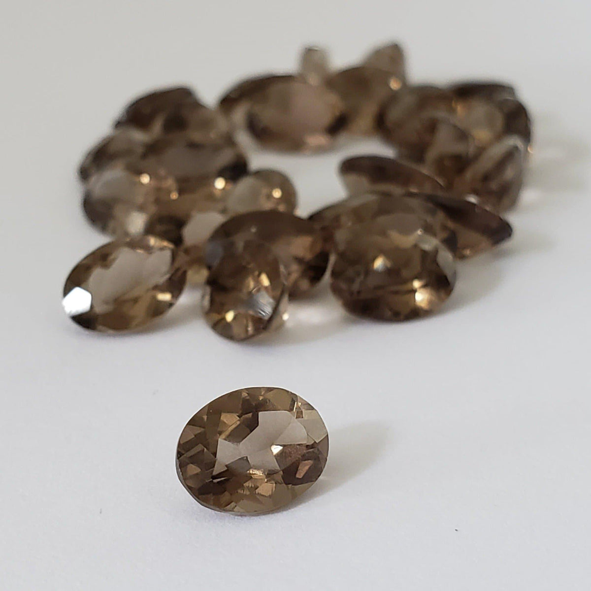  Smoky Quartz | Oval Cut | 8x6mm 