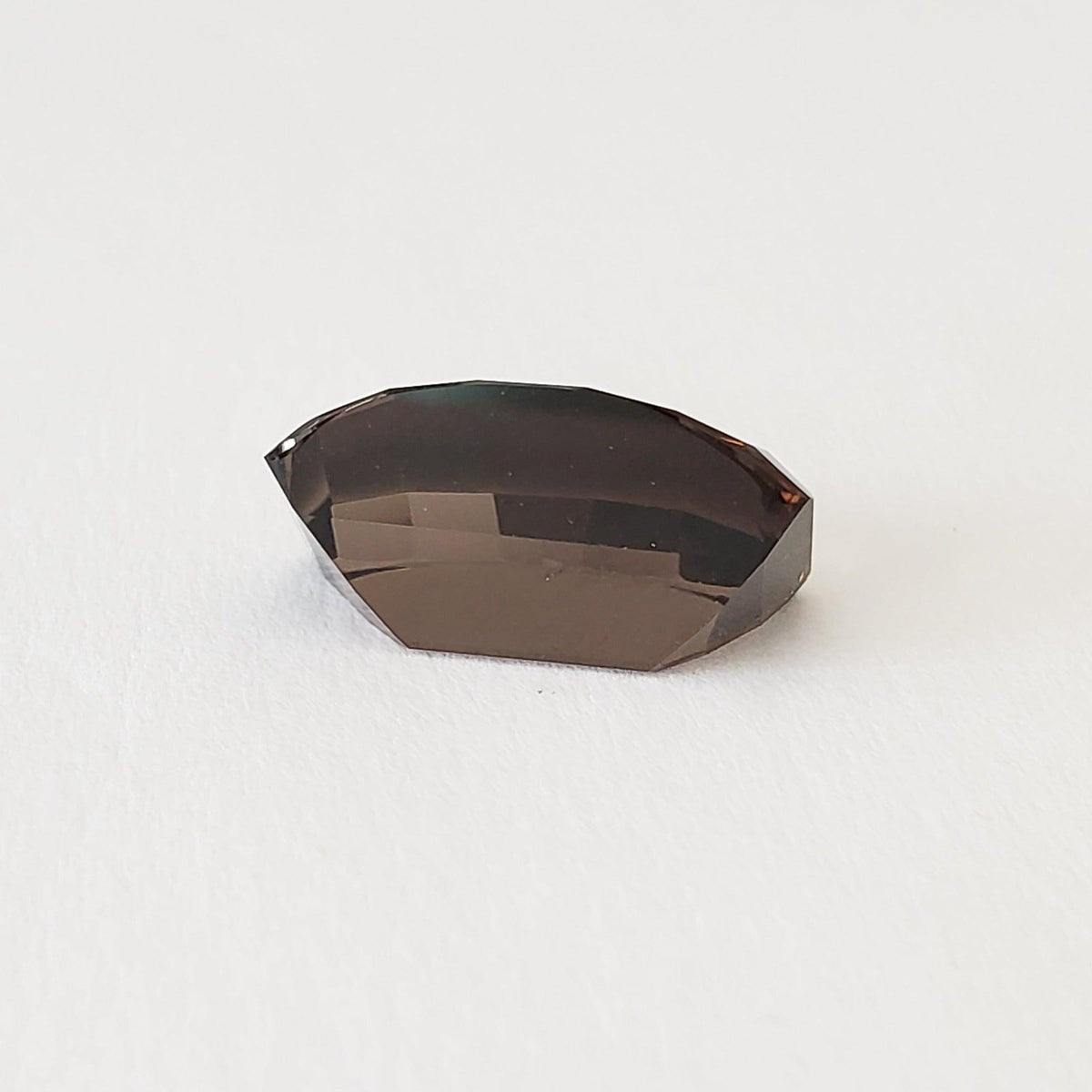  Smoky Quartz | Step Top Barrel Cut | 18x12.3mm 10.6ct 