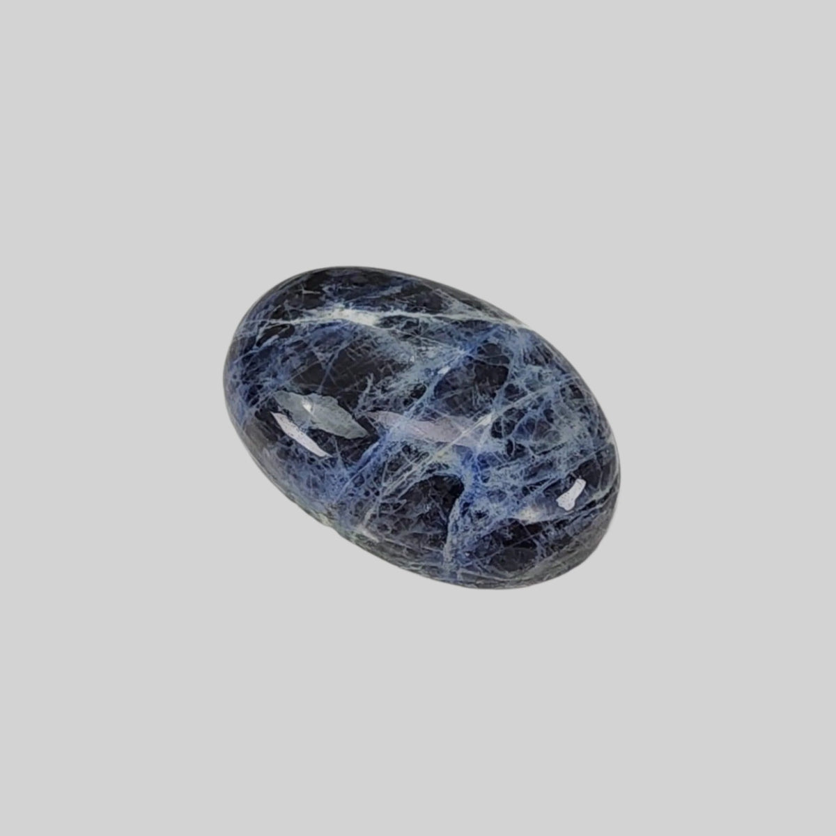  Sodalite | Oval Cabochon | Navy Blue | 32x20mm 43.6ct | Africa 