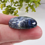 Sodalite | Oval Cabochon | Navy Blue | 32x20mm 43.6ct | Africa