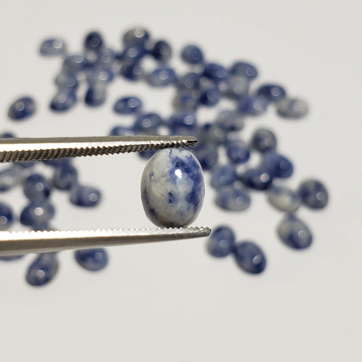  Sodalite | Oval Cabochon | Navy Blue | 8x6mm 