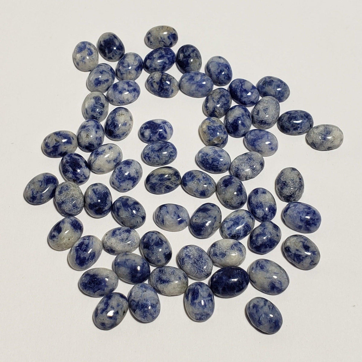  Sodalite | Oval Cabochon | Navy Blue | 8x6mm 