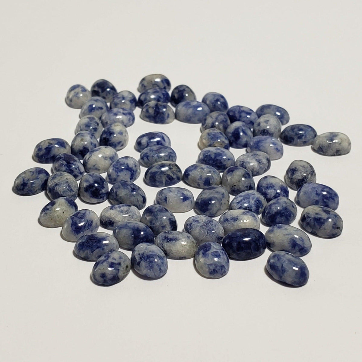  Sodalite | Oval Cabochon | Navy Blue | 8x6mm 