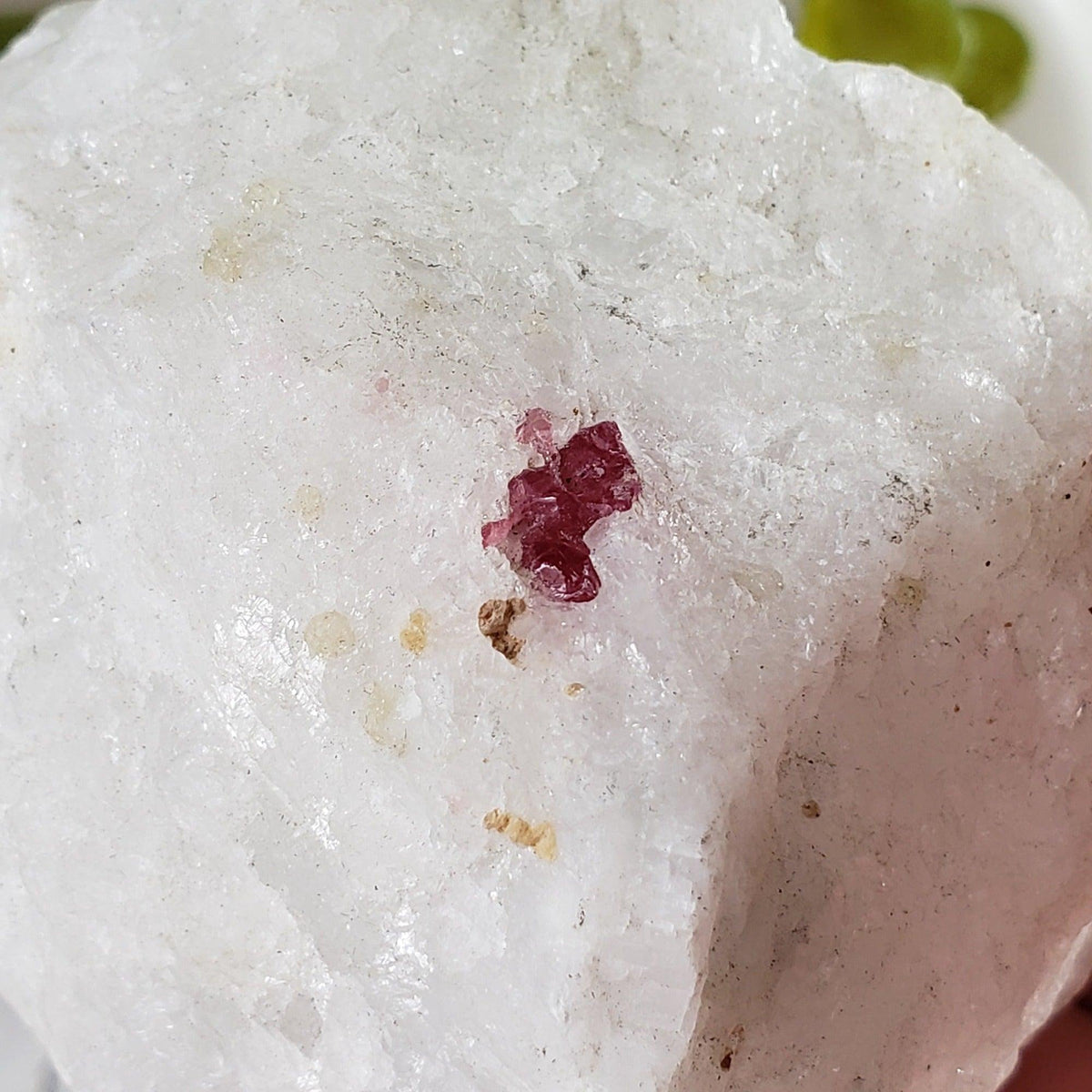 Spinel Crystal in Marble Host | Red Spinel | 172.2 gr, 860.9 ct | Mogok, Myanmar