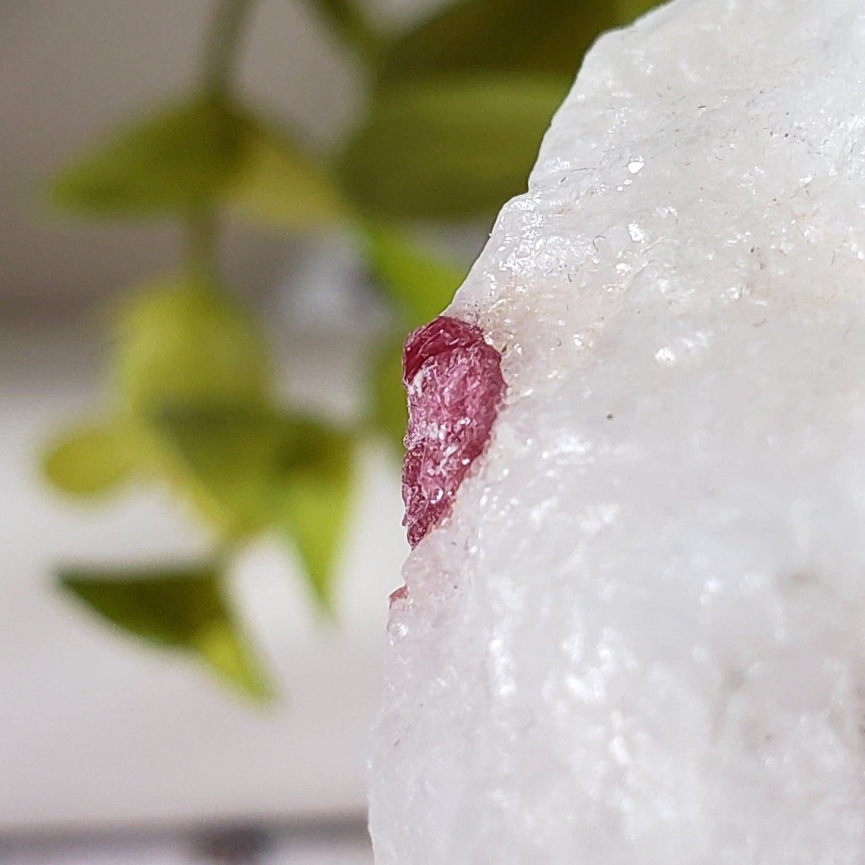 Spinel Crystal in Marble Host | Red Spinel | 35.8 gr, 179 ct | Mogok, Myanmar