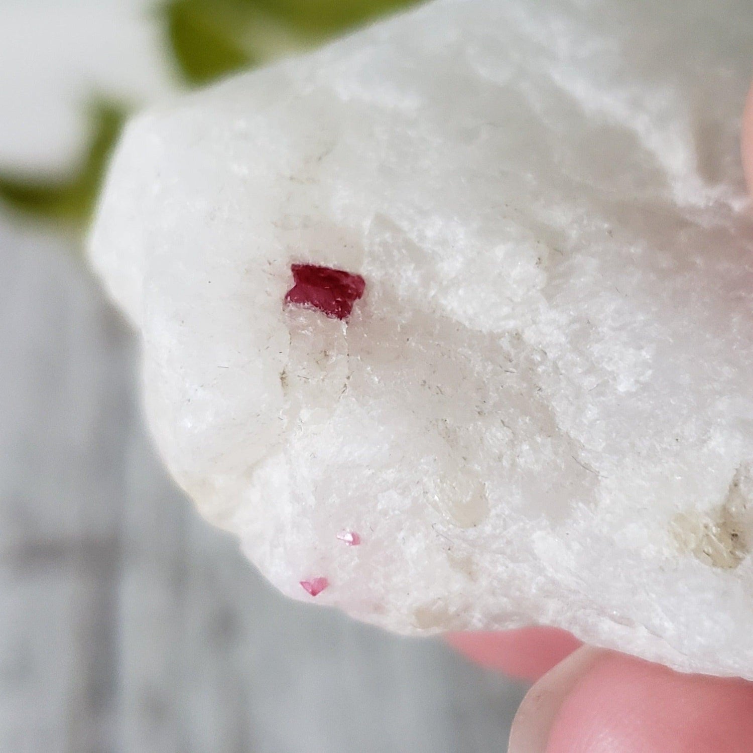 Spinel Crystal in Marble Host | Red Spinel | 42.8 gr, 213.8ct | Mogok , Myanmar
