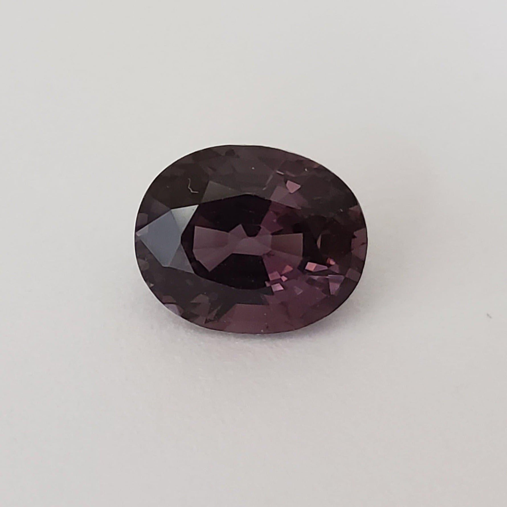 Spinel | Oval Cut | Deep Lavender Pink | Natural | 9.1x7.5mm 2.77ct