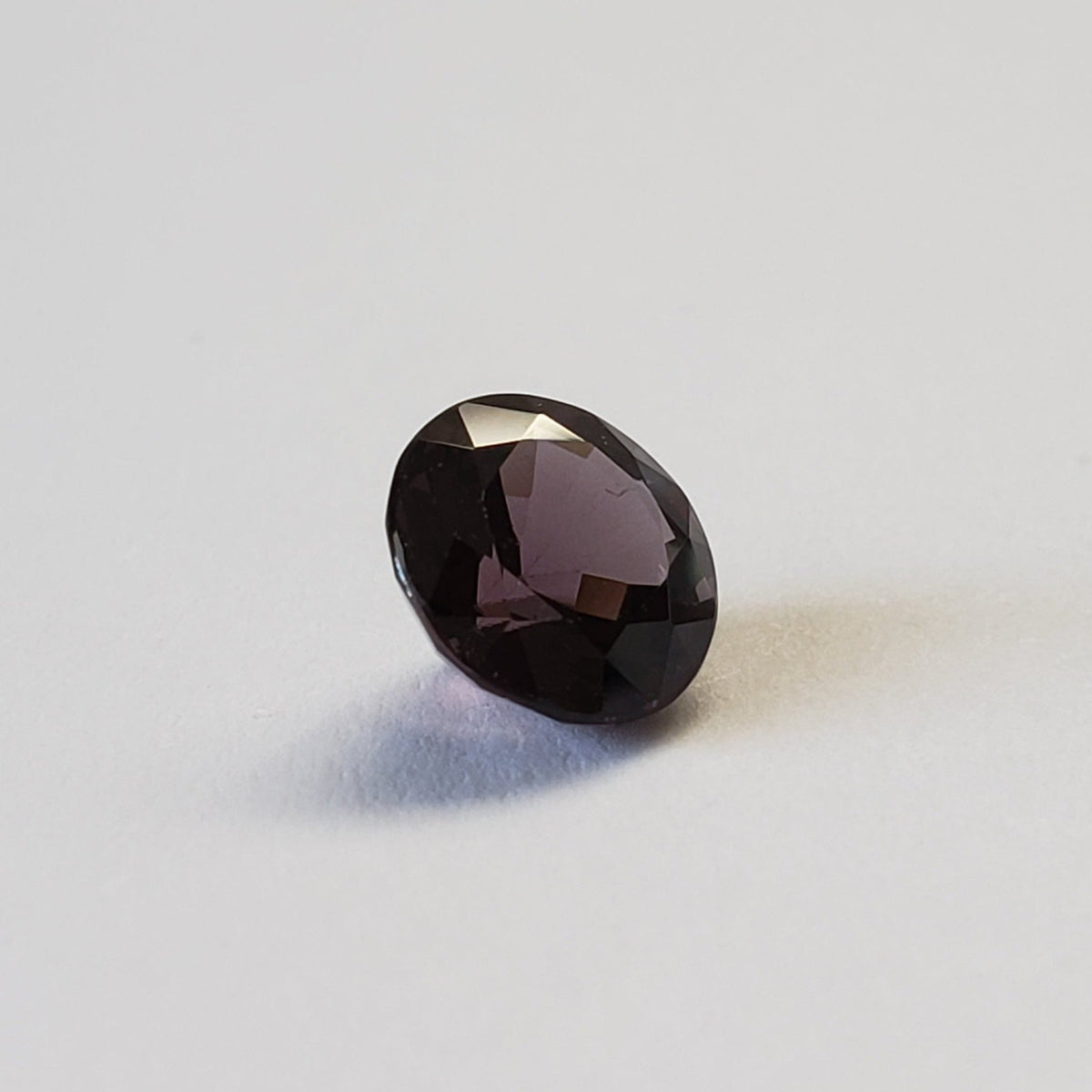  Spinel Oval Cut Deep Purple 2.3ct 