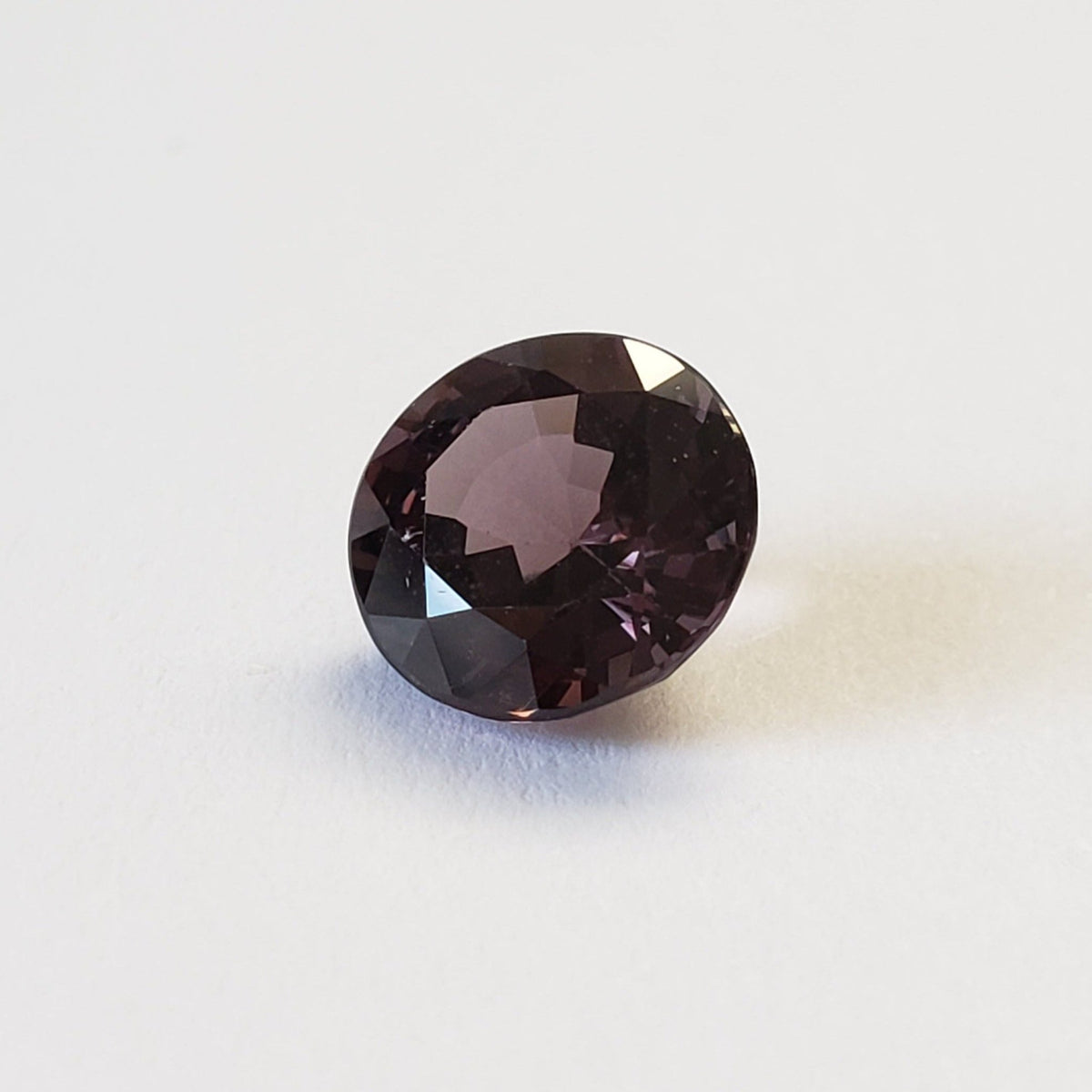  Spinel Oval Cut Deep Purple 2.3ct 