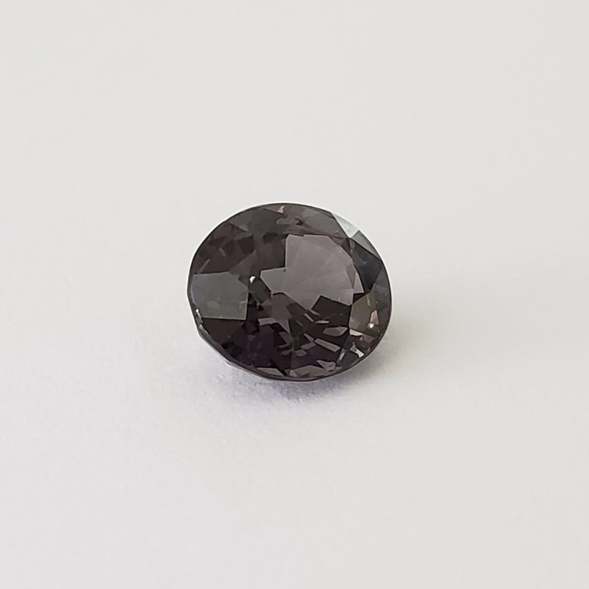 Spinel | Oval Cut | Purplish Gray | Natural | 8.3x7.3mm 2.30ct