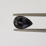 Spinel | Pear Shape Cut | Dark Grayish Purple | Natural | 10x7mm 2.05ct