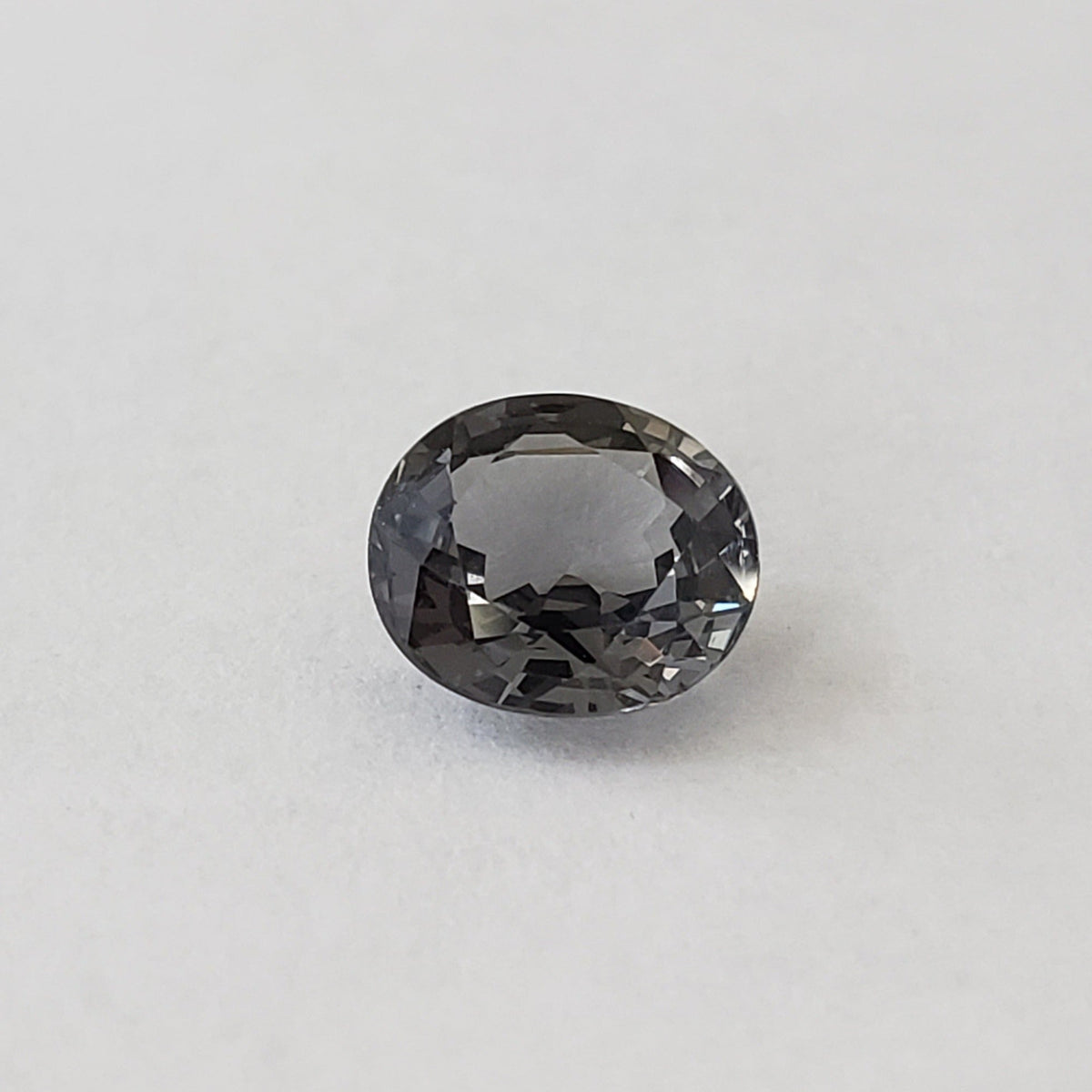  Spinel | Rare Titanium | Oval Cut | 6.8X6 mm 