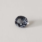  Spinel | Rare Titanium | Oval Cut | 7X6 mm 