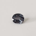  Spinel | Rare Titanium | Oval Cut | 7X6 mm 