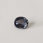  Spinel | Rare Titanium | Oval Cut | 7X6 mm 