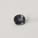  Spinel | Rare Titanium | Oval Cut | 7X6 mm 